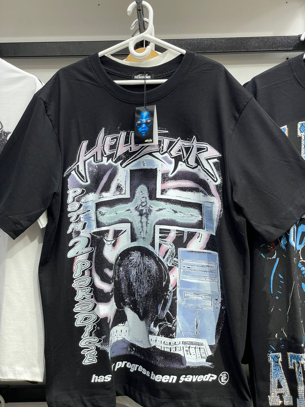 Camiseta  hellstar path 2 paradise