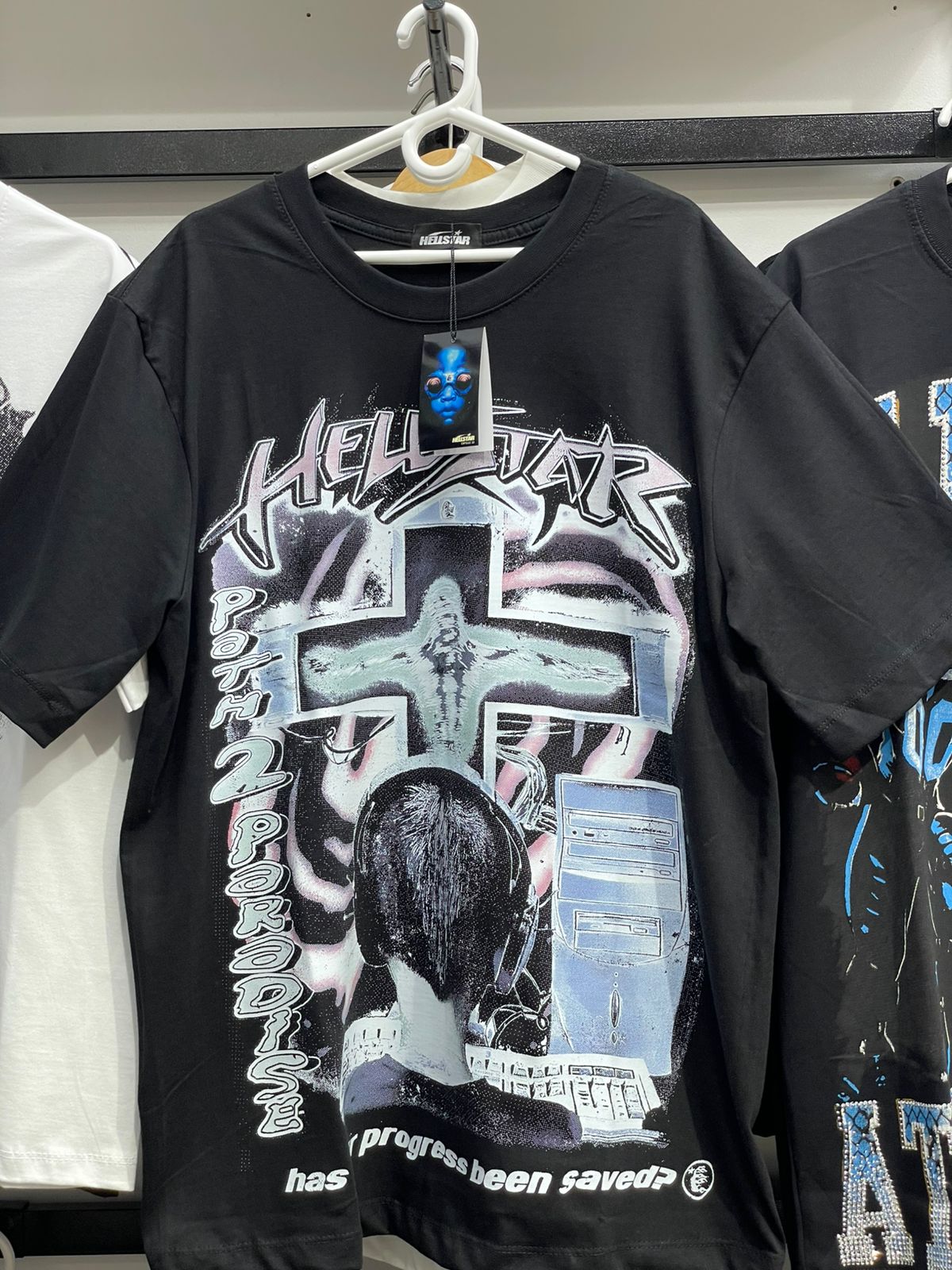 Camiseta  hellstar path 2 paradise