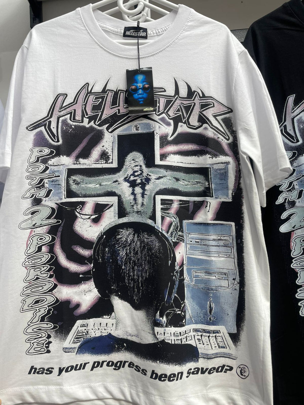 Camiseta  hellstar path 2 paradise