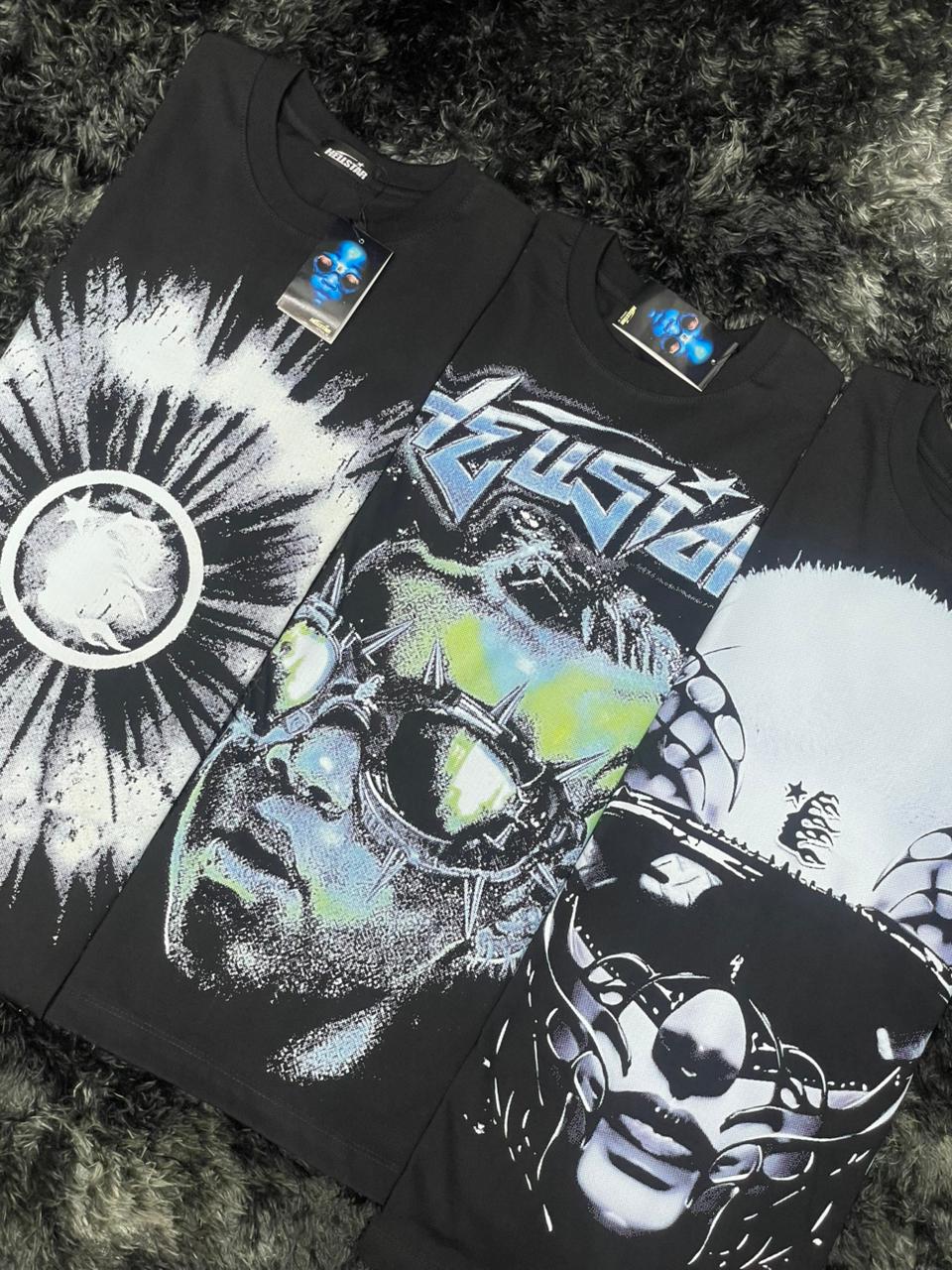 Camiseta hellstar Cyber-Skull