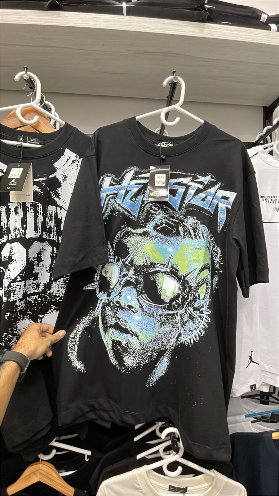 Camiseta hellstar Cyber-Skull